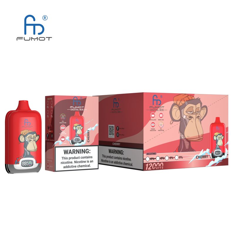 FUMOT | DIGITAL BOX 12000 Puffs Vape 15 Flavors Disposable E-Cigarettes (Ship from China) - Image 7