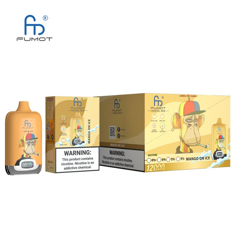 FUMOT | DIGITAL BOX 12000 Puffs Vape 15 Flavors Disposable E-Cigarettes (Ship from China) - Image 10