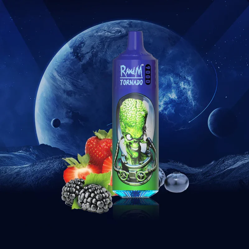 FUMOT | RANdM TORNADO 9000 Puffs Vape 20 Flavors Disposable E-Cigarettes (Ship from China) - Image 5