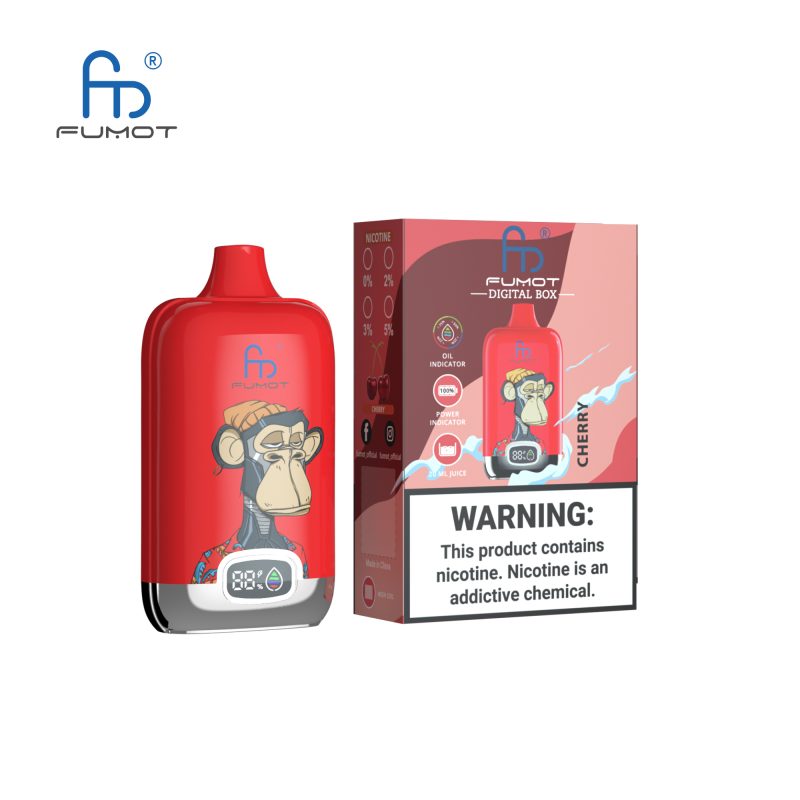 FUMOT | DIGITAL BOX 12000 Puffs Vape 15 Flavors Disposable E-Cigarettes (Ship from China) - Image 6
