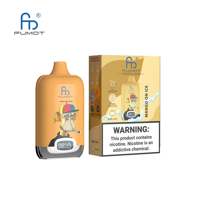FUMOT | DIGITAL BOX 12000 Puffs Vape 15 Flavors Disposable E-Cigarettes (Ship from China) - Image 9