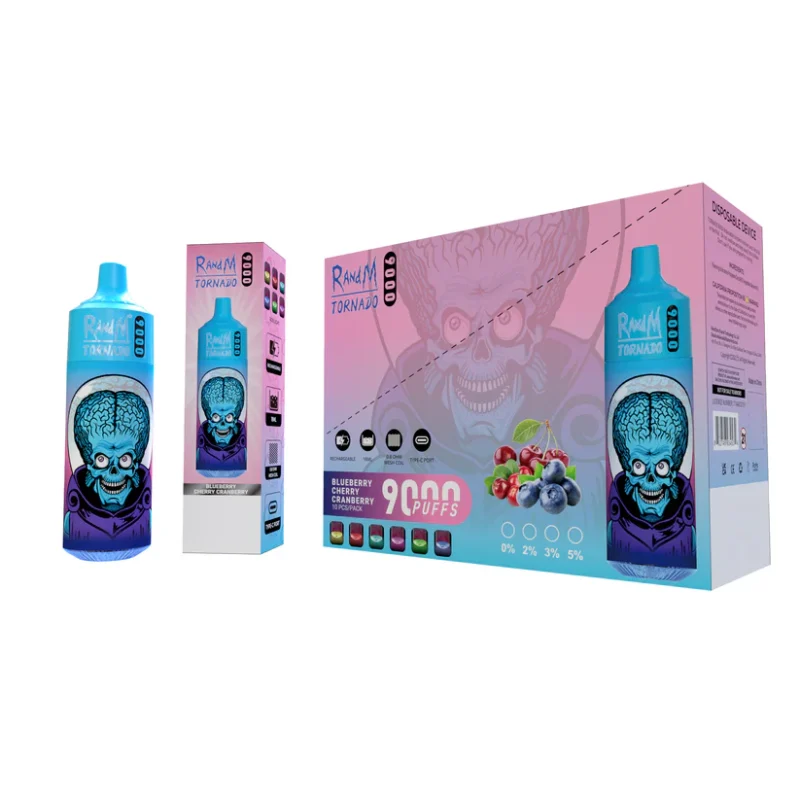 FUMOT | RANdM TORNADO 9000 Puffs Vape 20 Flavors Disposable E-Cigarettes (Ship from China) - Image 7