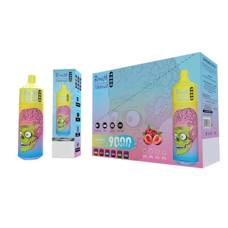 FUMOT | RANdM TORNADO 9000 Puffs Vape 20 Flavors Disposable E-Cigarettes (Ship from China) - Image 8