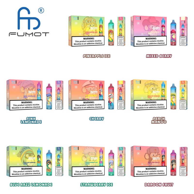 FUMOT | RANDM TORNADO 15000 Puffs Vape 25 Flavors Disposable E-Cigarettes(Ship from Germany) - Image 5