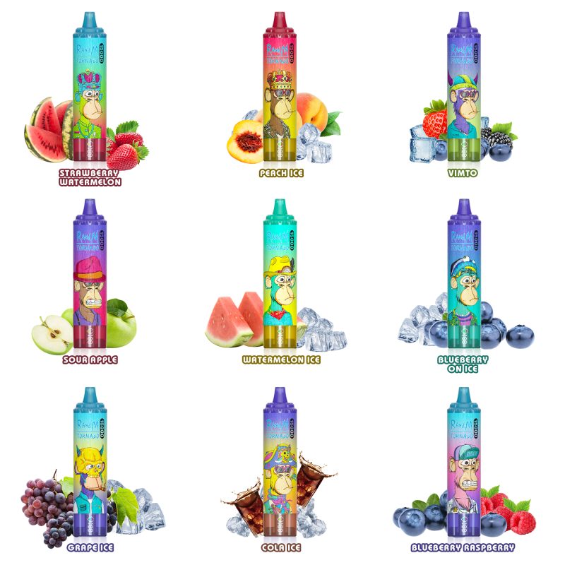 FUMOT | RANDM TORNADO 15000 Puffs Vape 25 Flavors Disposable E-Cigarettes(Ship from Germany) - Image 4