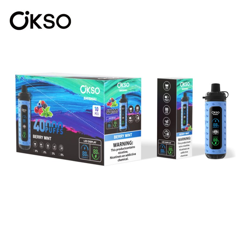OKSO | 40000 Puffs Vape 10-Flavors Disposable E-Cigarettes (Ship from China) - Image 3