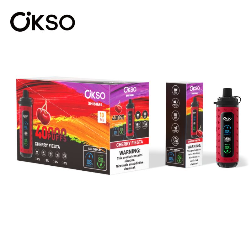 OKSO | 40000 Puffs Vape 10-Flavors Disposable E-Cigarettes (Ship from China) - Image 5