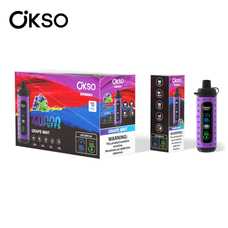 OKSO | 40000 Puffs Vape 10-Flavors Disposable E-Cigarettes (Ship from China) - Image 6