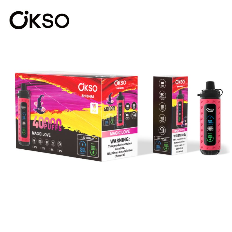 OKSO | 40000 Puffs Vape 10-Flavors Disposable E-Cigarettes (Ship from China) - Image 8