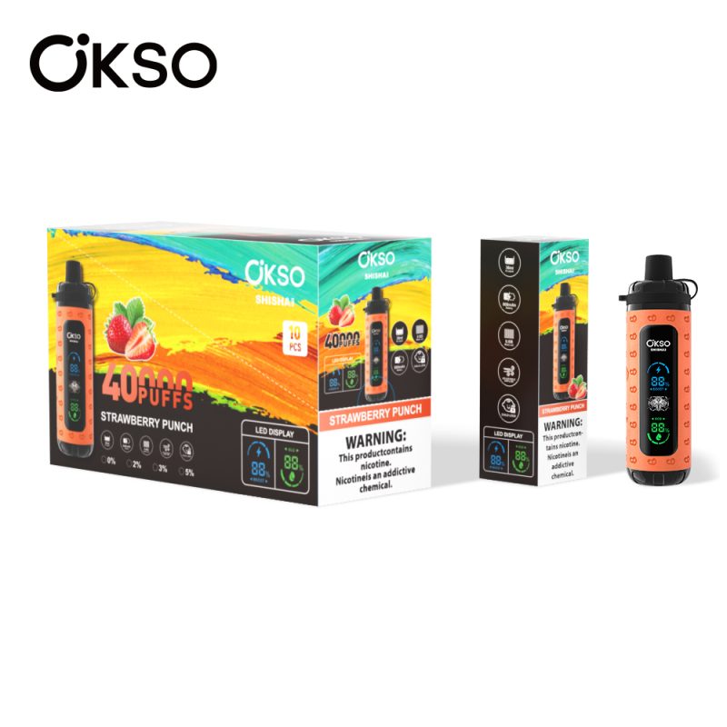 OKSO | 40000 Puffs Vape 10-Flavors Disposable E-Cigarettes (Ship from China) - Image 10
