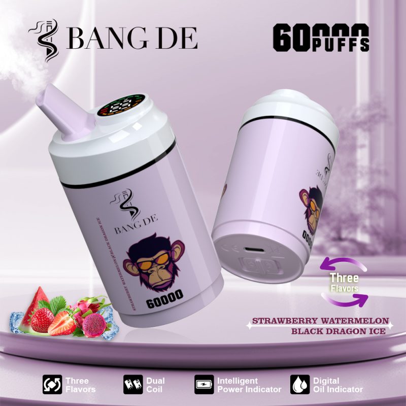 BANG DE | 60000 Puffs Vape Three-Flavor Disposable E-Cigarettes (Ship from China) - Image 5