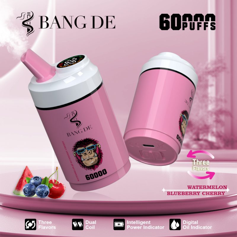 BANG DE | 60000 Puffs Vape Three-Flavor Disposable E-Cigarettes (Ship from China) - Image 3