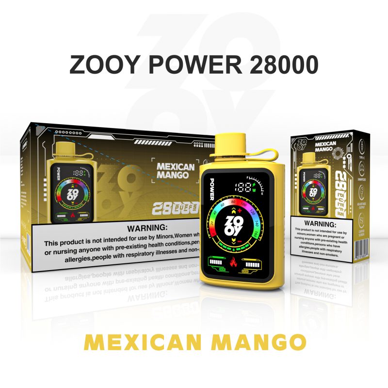 ZOOY | POWER 28000 Puffs Vape 10-Flavors Disposable E-Cigarettes (Ship from China) - Image 3