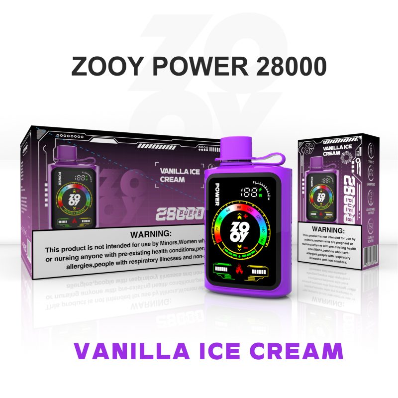 ZOOY | POWER 28000 Puffs Vape 10-Flavors Disposable E-Cigarettes (Ship from China) - Image 4