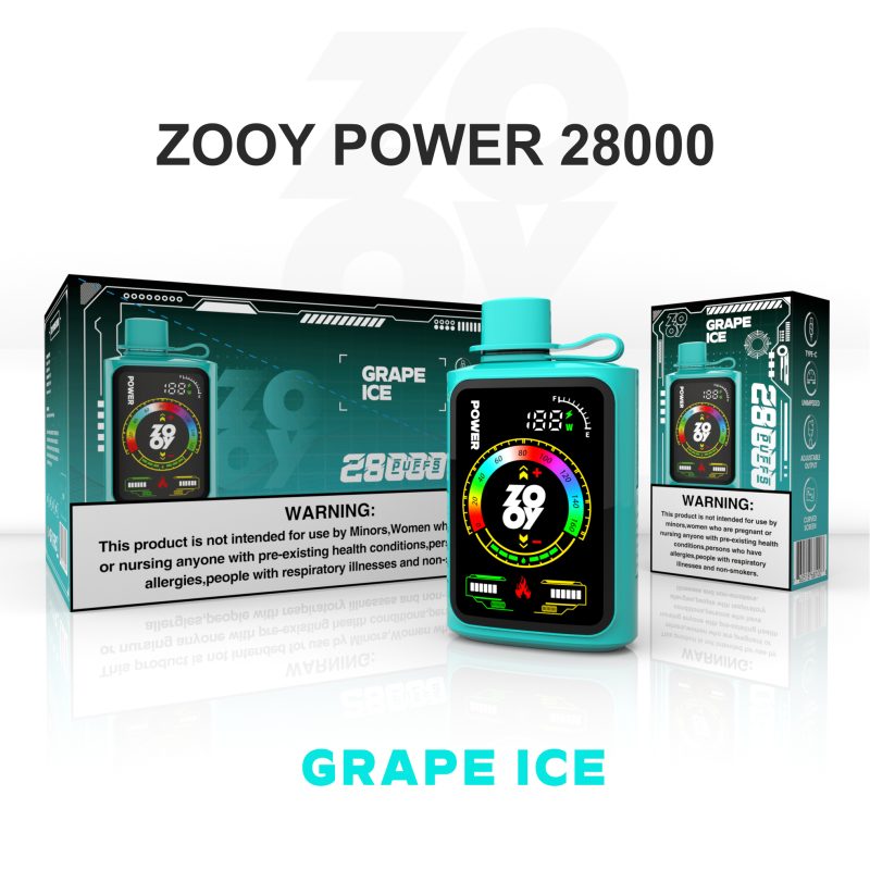 ZOOY | POWER 28000 Puffs Vape 10-Flavors Disposable E-Cigarettes (Ship from China) - Image 9