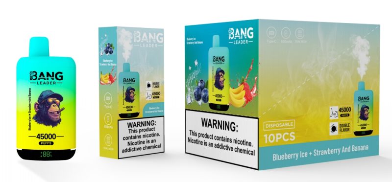 BANG LEADER | 45000 Puffs Vape Double-Flavor Disposable E-Cigarettes (Ship from China) - Image 2