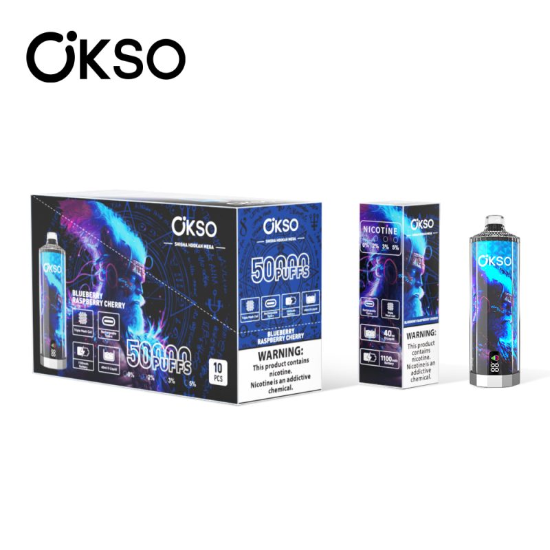 OKSO | 50000 Puffs Vape 10-Flavors Disposable E-Cigarettes (Ship from China) - Image 3