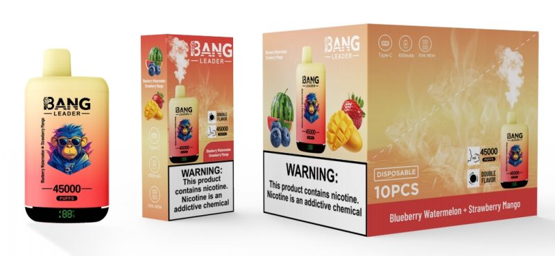 BANG LEADER | 45000 Puffs Vape Double-Flavor Disposable E-Cigarettes (Ship from China) - Image 5