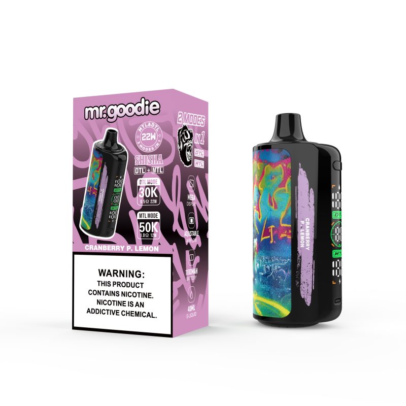 Mr.Goodie | DTL MODE 30000 Puffs MTL MODE 50000 Puffs Vape 12-Flavors Disposable E-Cigarettes (Ship from China) - Image 10