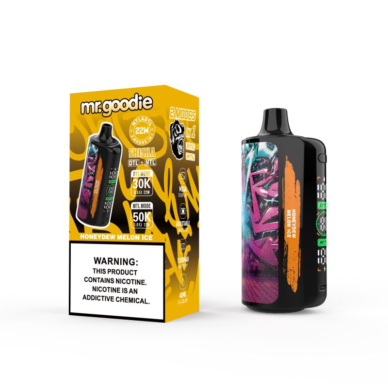 Mr.Goodie | DTL MODE 30000 Puffs MTL MODE 50000 Puffs Vape 12-Flavors Disposable E-Cigarettes (Ship from China) - Image 6