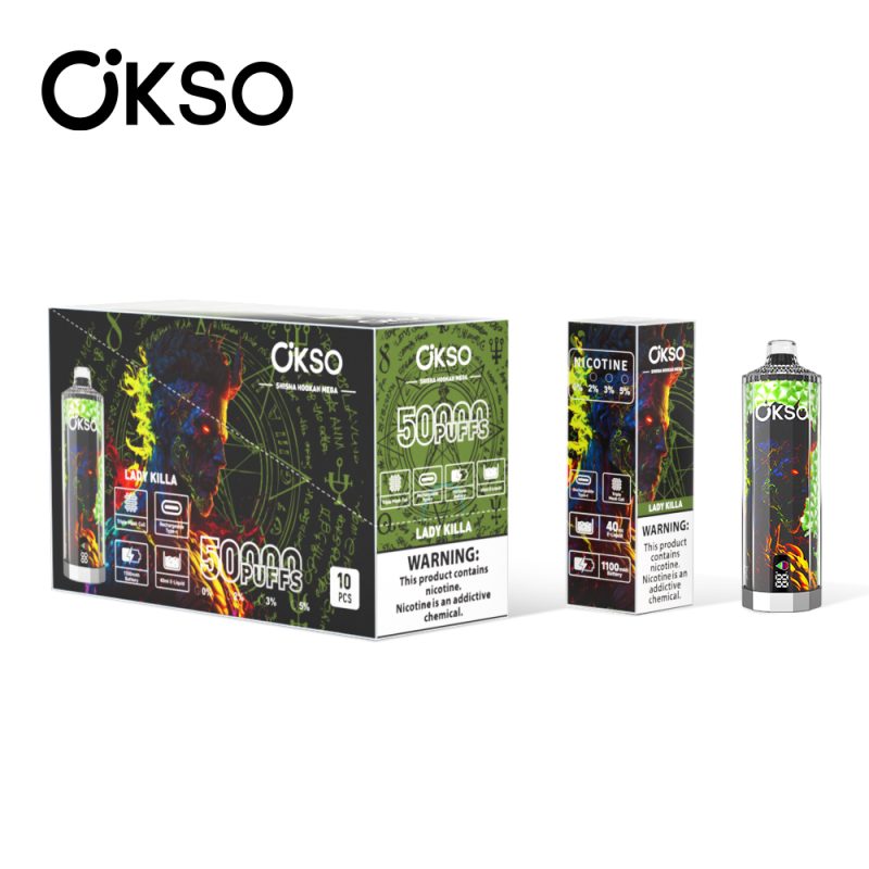 OKSO | 50000 Puffs Vape 10-Flavors Disposable E-Cigarettes (Ship from China) - Image 5