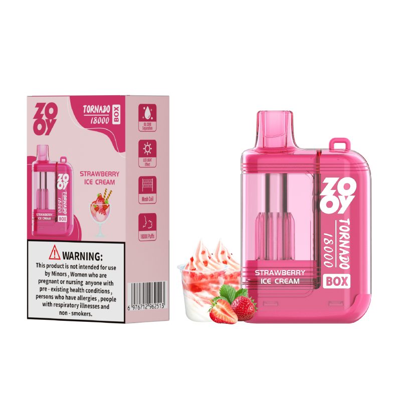 ZOOY  | TORNADO 18000 Puffs Vape 10-Flavors Disposable E-Cigarettes (Ship from China) - Image 9