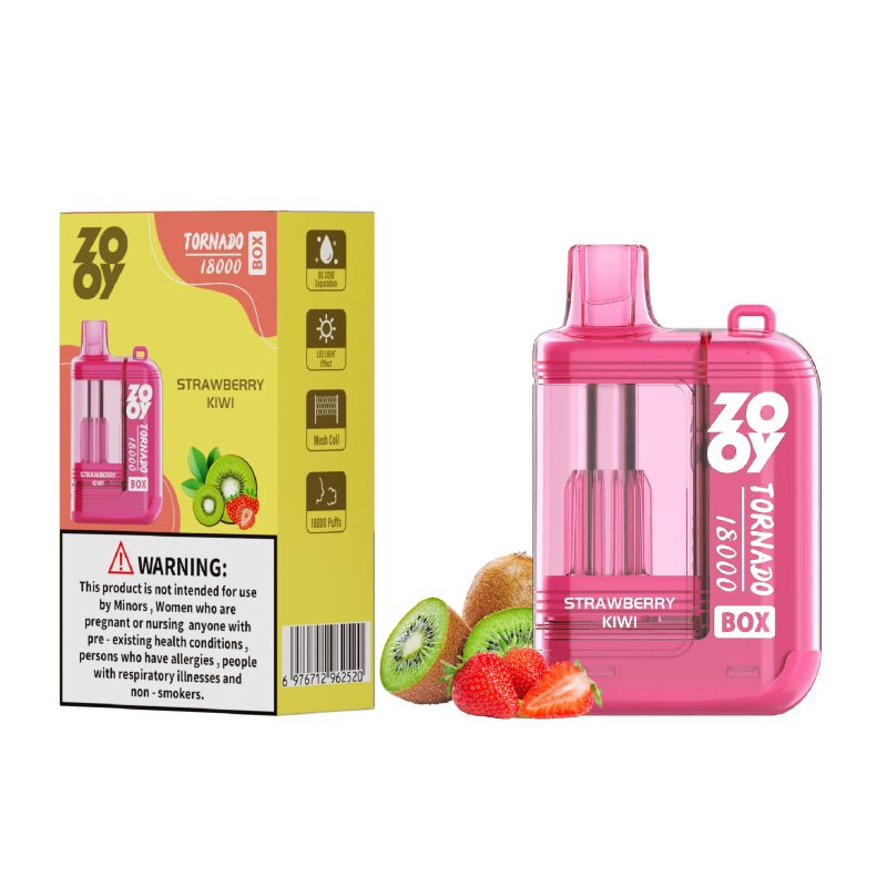 ZOOY  | TORNADO 18000 Puffs Vape 10-Flavors Disposable E-Cigarettes (Ship from China) - Image 3