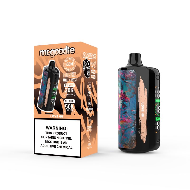 Mr.Goodie | DTL MODE 30000 Puffs MTL MODE 50000 Puffs Vape 12-Flavors Disposable E-Cigarettes (Ship from China) - Image 5