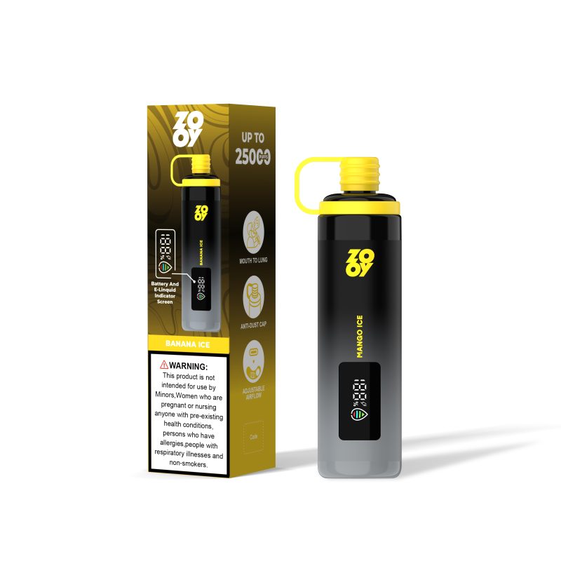 ZOOY |  SISHA 25000 Puffs Vape 10-Flavors Disposable E-Cigarettes (Ship from China) - Image 10