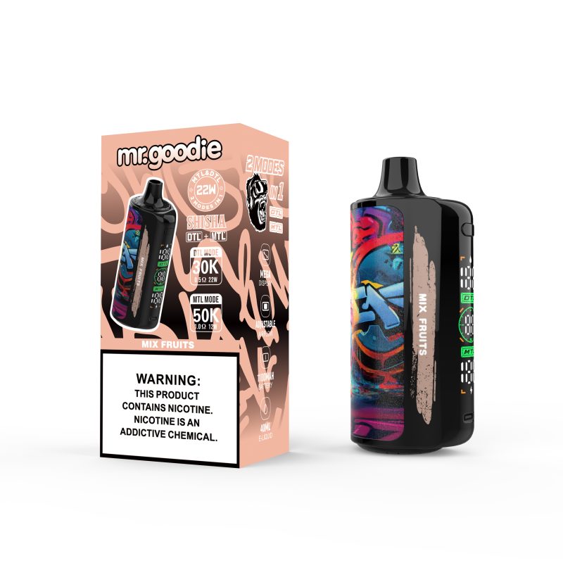 Mr.Goodie | DTL MODE 30000 Puffs MTL MODE 50000 Puffs Vape 12-Flavors Disposable E-Cigarettes (Ship from China) - Image 4