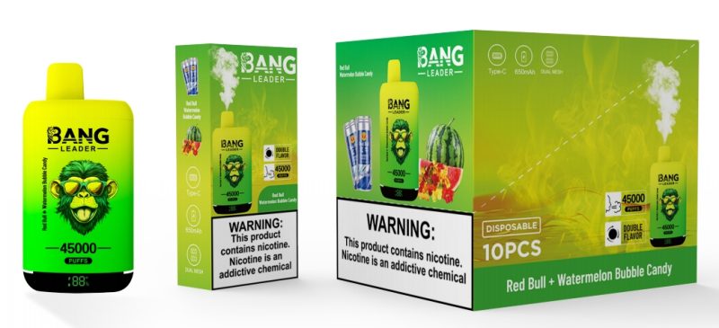 BANG LEADER | 45000 Puffs Vape Double-Flavor Disposable E-Cigarettes (Ship from China) - Image 9
