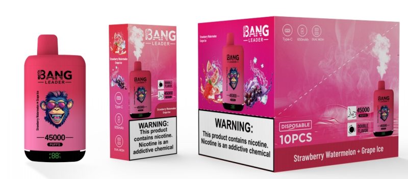 BANG LEADER | 45000 Puffs Vape Double-Flavor Disposable E-Cigarettes (Ship from China) - Image 12