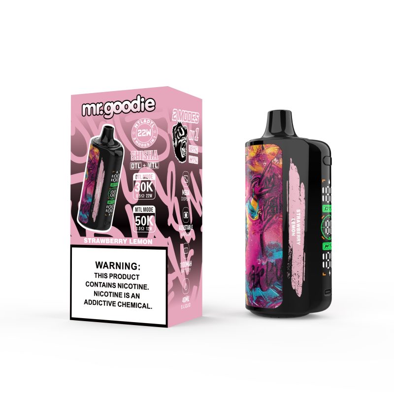 Mr.Goodie | DTL MODE 30000 Puffs MTL MODE 50000 Puffs Vape 12-Flavors Disposable E-Cigarettes (Ship from China) - Image 3
