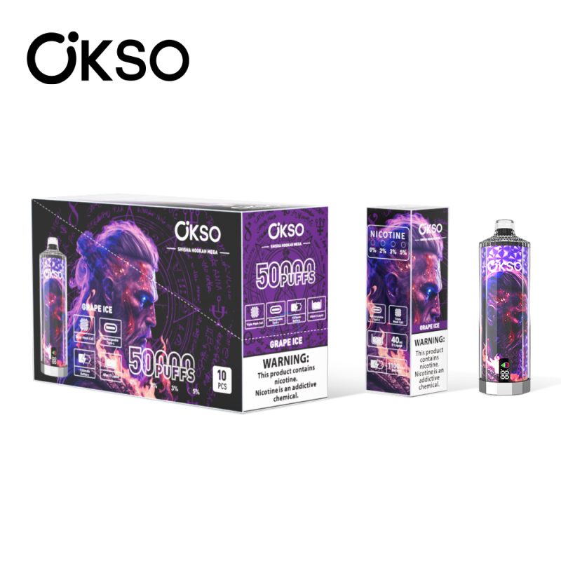 OKSO | 50000 Puffs Vape 10-Flavors Disposable E-Cigarettes (Ship from China) - Image 4