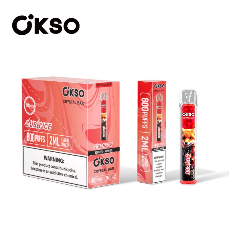 OKSO | 800 Puffs Vape 10-Flavors Disposable E-Cigarettes (Ship from China) - Image 5