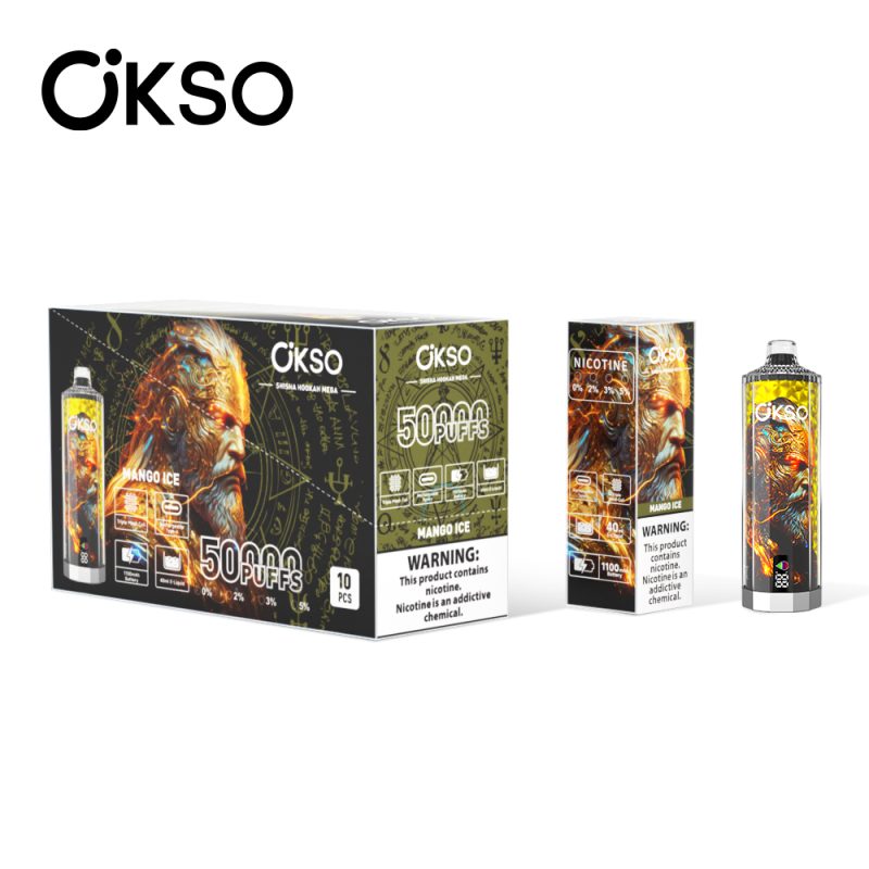 OKSO | 50000 Puffs Vape 10-Flavors Disposable E-Cigarettes (Ship from China) - Image 8