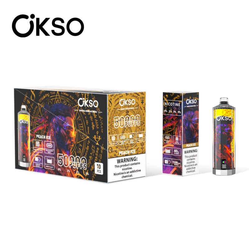 OKSO | 50000 Puffs Vape 10-Flavors Disposable E-Cigarettes (Ship from China) - Image 9