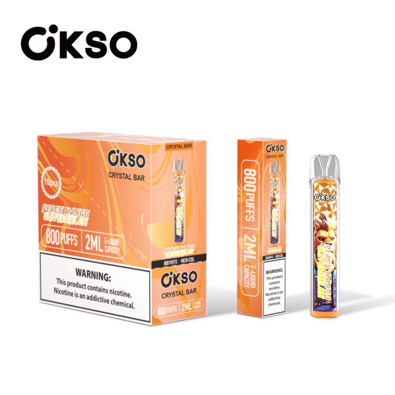 OKSO | 800 Puffs Vape 10-Flavors Disposable E-Cigarettes (Ship from China) - Image 8
