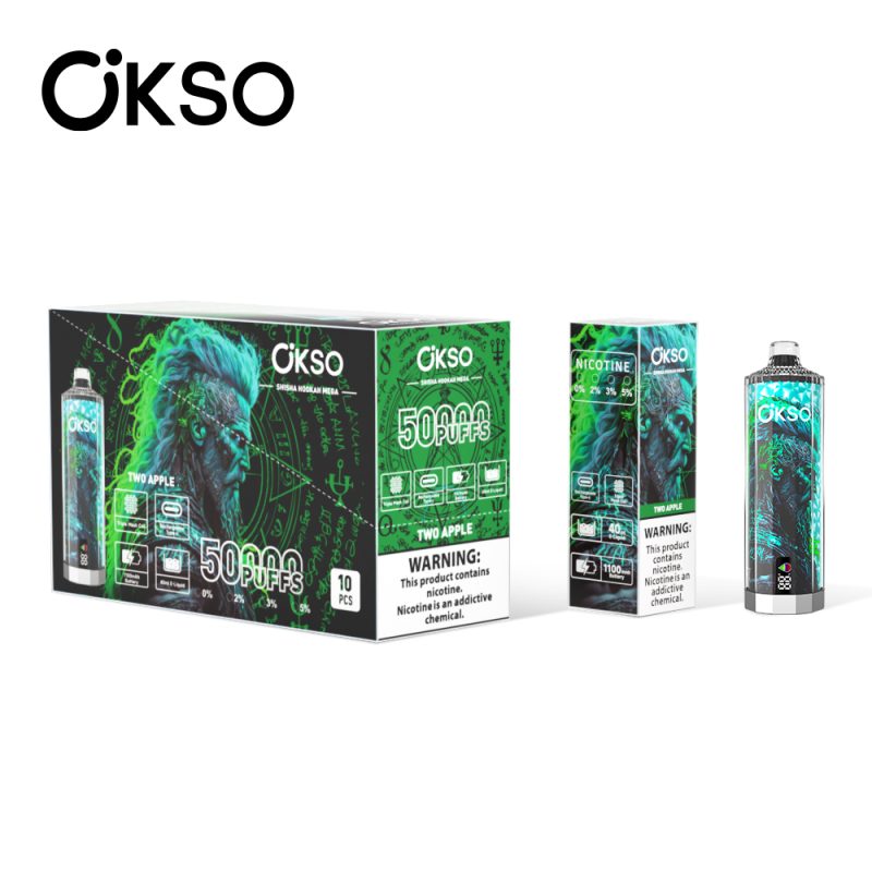 OKSO | 50000 Puffs Vape 10-Flavors Disposable E-Cigarettes (Ship from China) - Image 12