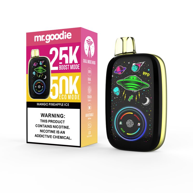 Mr.Goodie | ECO 50000 Puffs BOOST 25000 Puffs Vape 10-Flavors Disposable E-Cigarettes (Ship from China) - Image 5