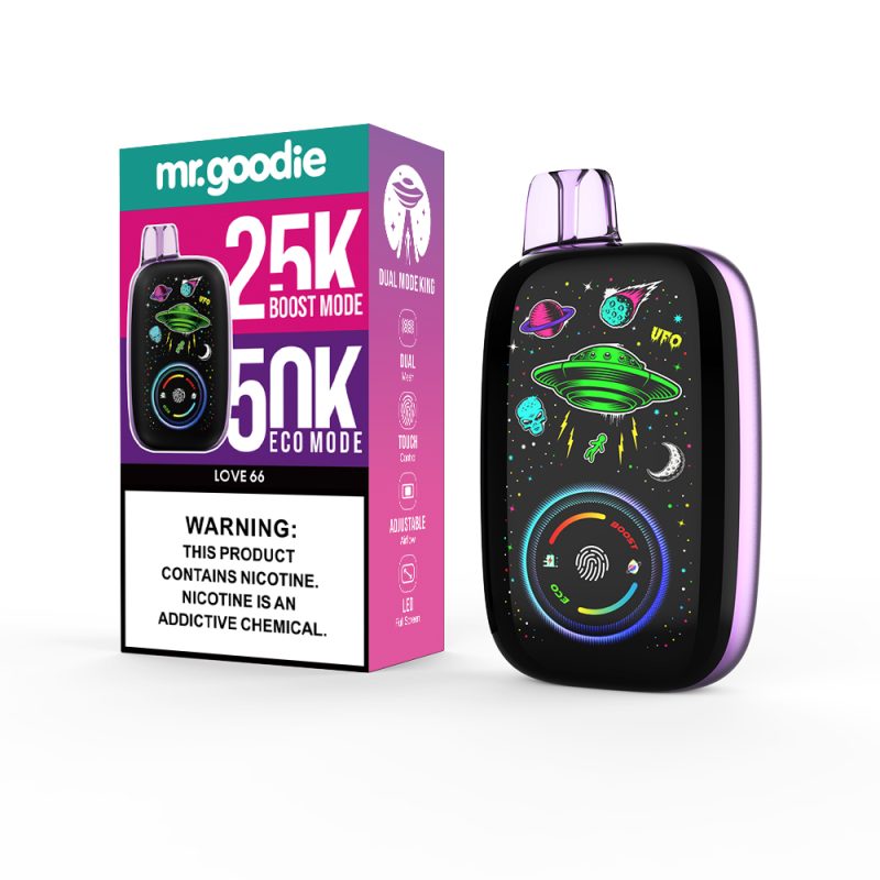 Mr.Goodie | ECO 50000 Puffs BOOST 25000 Puffs Vape 10-Flavors Disposable E-Cigarettes (Ship from China) - Image 3
