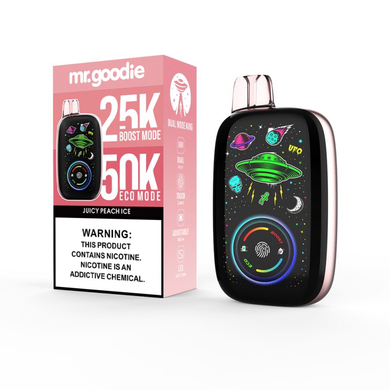 Mr.Goodie | ECO 50000 Puffs BOOST 25000 Puffs Vape 10-Flavors Disposable E-Cigarettes (Ship from China) - Image 6