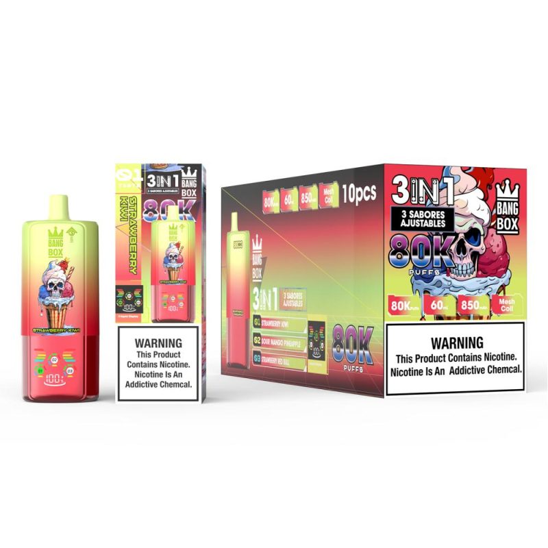 BANG BOX | 80000 Puffs Vape 3 in 1-Flavor Disposable E-Cigarettes (Ship from China) - Image 14
