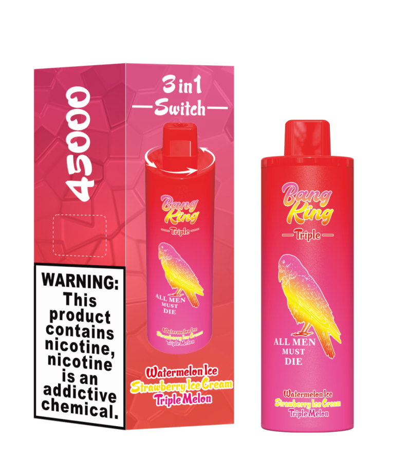BANG KING | 45000 Puffs Vape Three-Flavor Disposable E-Cigarettes (Ship from China) - Image 2
