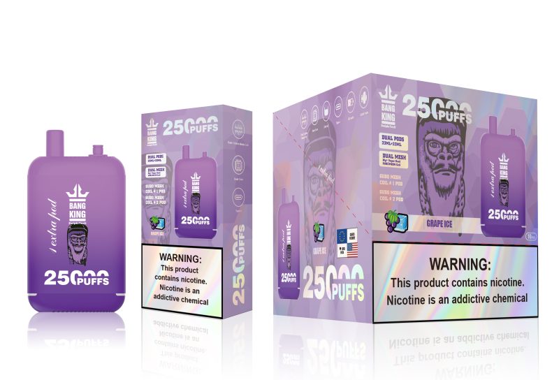 BANG KING | 25000 Puffs Vape 11-Flavors Disposable E-Cigarettes (Ship from China) - Image 4