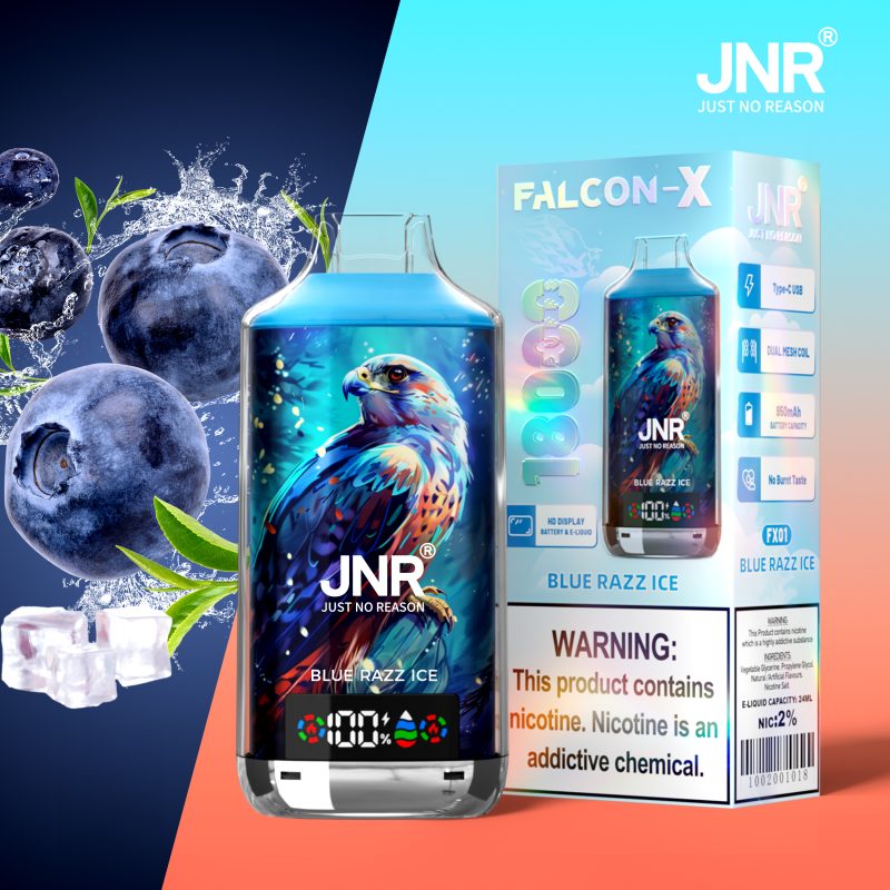 JNR | FALCON-X 18000 Puffs Vape 52-Flavors Disposable E-Cigarettes (Ship from China) - Image 30