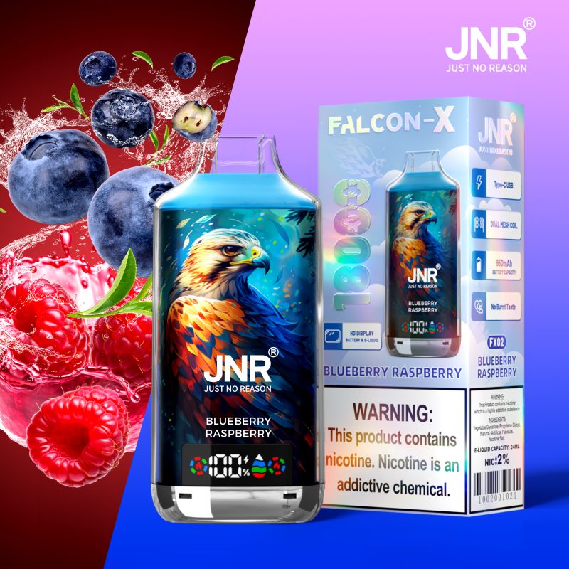 JNR | FALCON-X 18000 Puffs Vape 52-Flavors Disposable E-Cigarettes (Ship from China) - Image 28