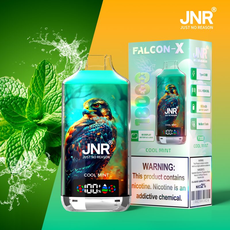JNR | FALCON-X 18000 Puffs Vape 52-Flavors Disposable E-Cigarettes (Ship from China) - Image 22