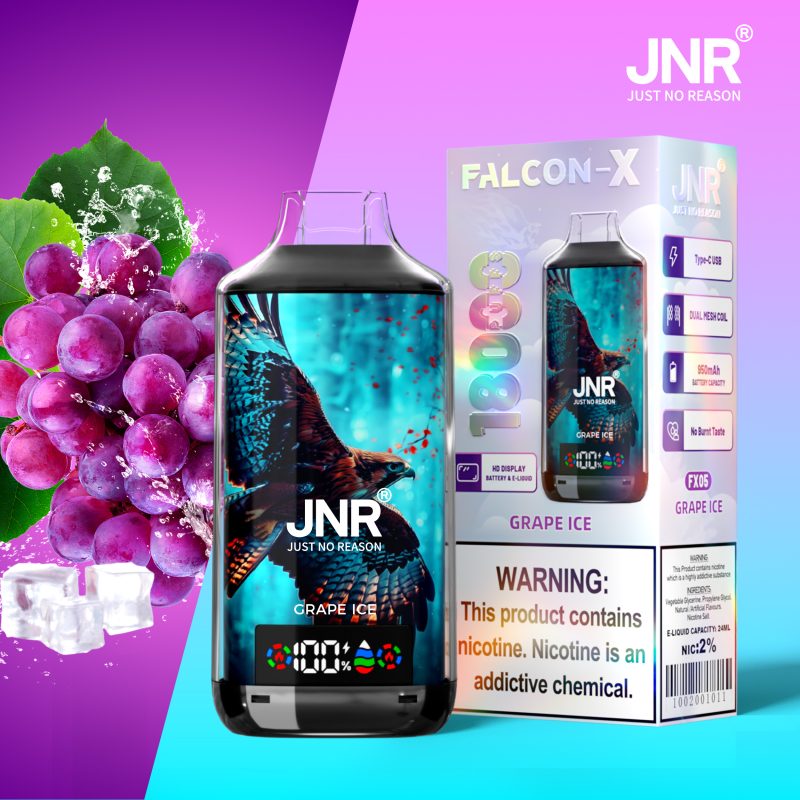 JNR | FALCON-X 18000 Puffs Vape 52-Flavors Disposable E-Cigarettes (Ship from China) - Image 21