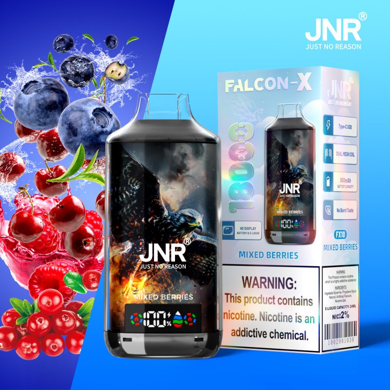 JNR | FALCON-X 18000 Puffs Vape 52-Flavors Disposable E-Cigarettes (Ship from China) - Image 14